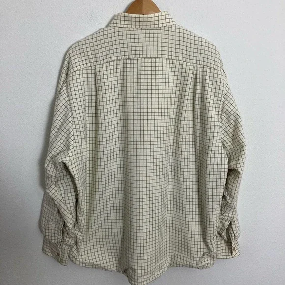 Barbour Men’s Tattersall Check Plaid Button Down Shirt // Size XL - Picture 4 of 5